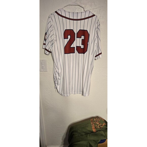 Jersey KANSAS CITY MONARCHS men's no size tag fits like a size Large - Picture 5 of 5